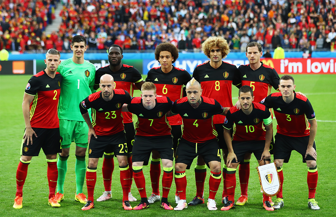 Belgium squad made their way to the World Cup 2018