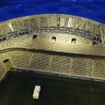 The Layout of Nizhny Novgorod Stadium