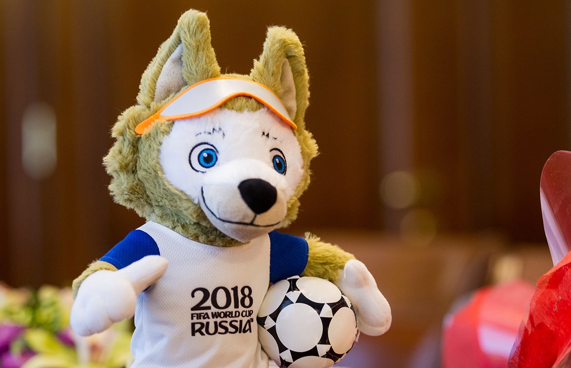 Zabivaka-wolf. WC-2018 Mascot