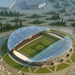 3D Model of Fisht Stadium