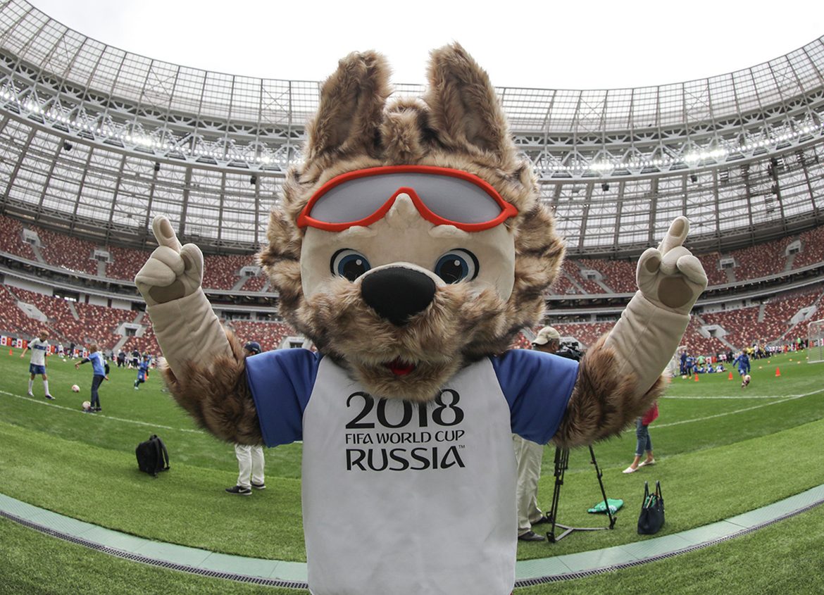 Zabivaka-wolf. WC-2018 Mascot