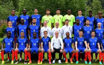 Composition of the national team of France