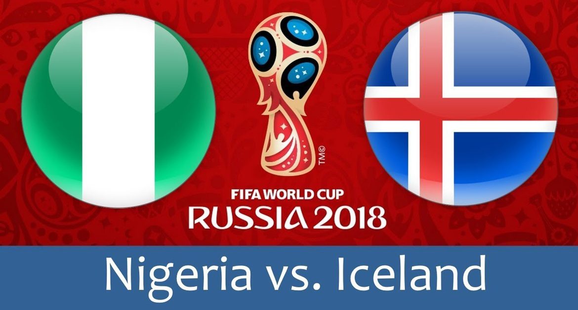 Nigeria - Iceland 22 jun 2018